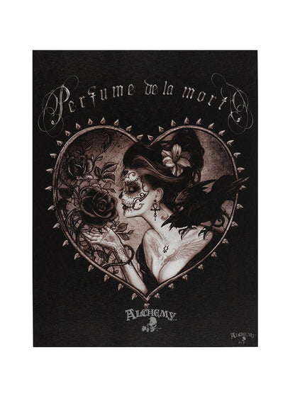 Alchemy Perfume De La Mort Canvas Print