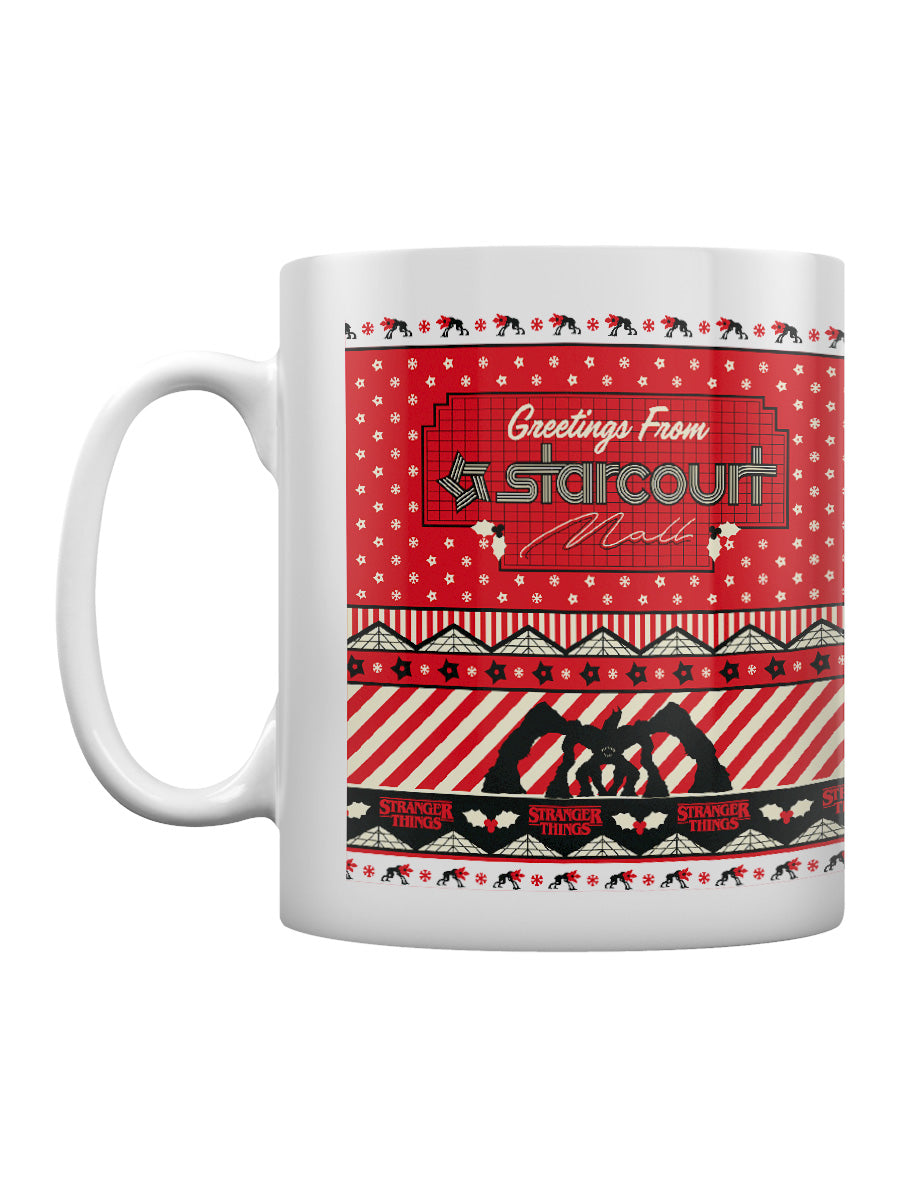 Stranger Things Greetings from Starcourt Mall Coffee Mug