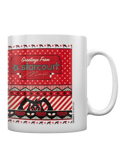 Stranger Things Greetings from Starcourt Mall Coffee Mug