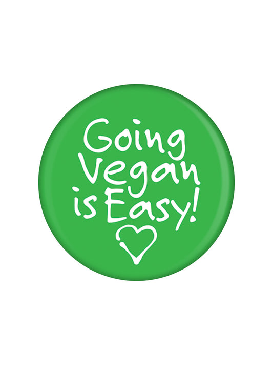 Going Vegan Is Easy Badge