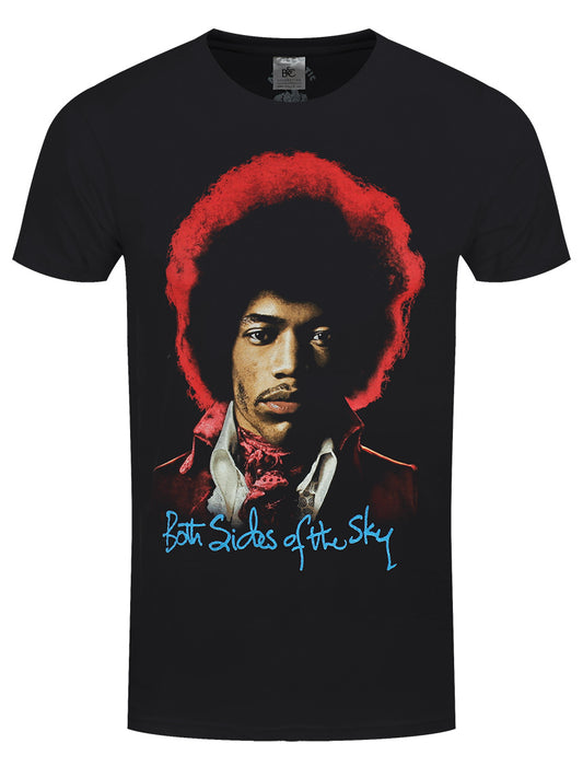 Jimi Hendrix Both Sides Of The Sky Men's Black T-Shirt