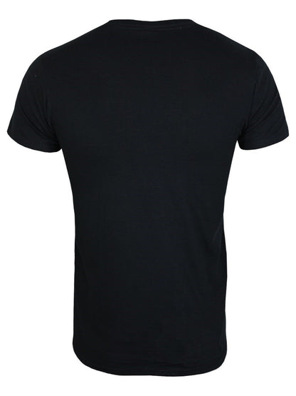 Jimi Hendrix Art Nouveau Men's Black T-Shirt