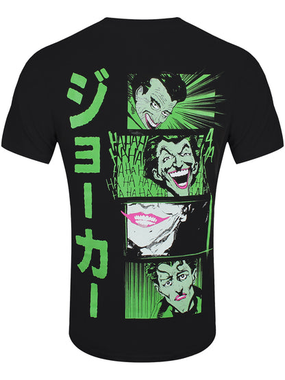 Joker Anime Men's Black T-Shirt