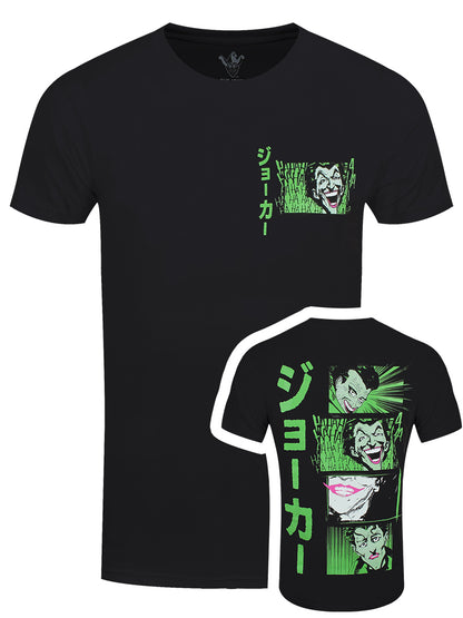 Joker Anime Men's Black T-Shirt