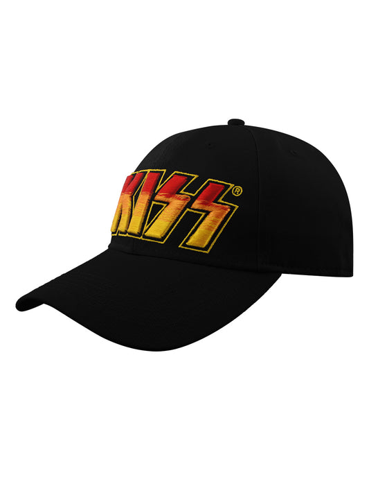 Kiss Classic Logo Black Baseball Cap