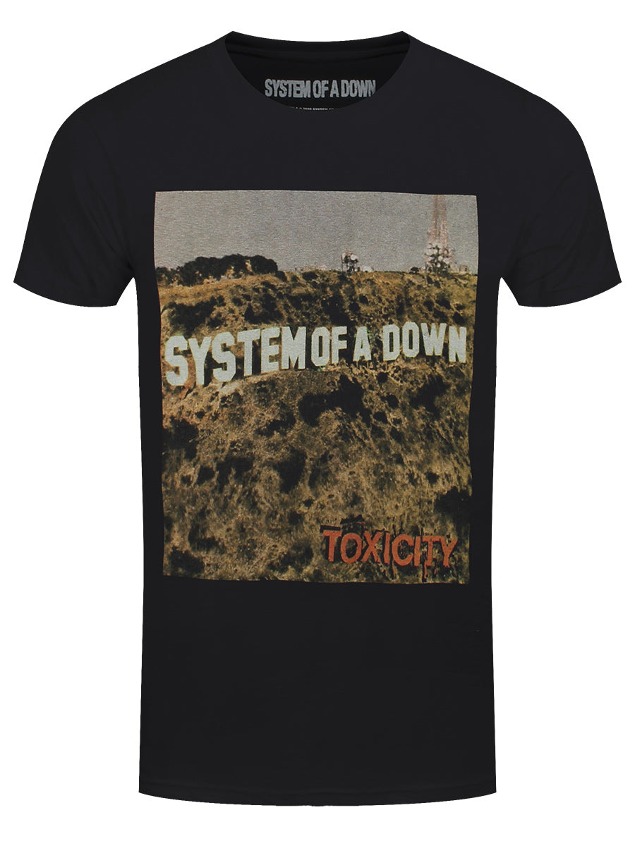 System Of A Down Toxicity Mens Black T-Shirt