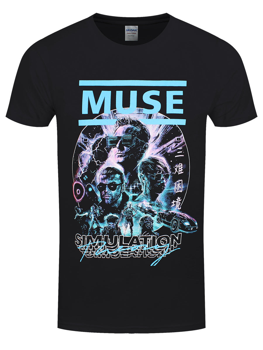 Muse Simulation Theory Men's Black T-Shirt