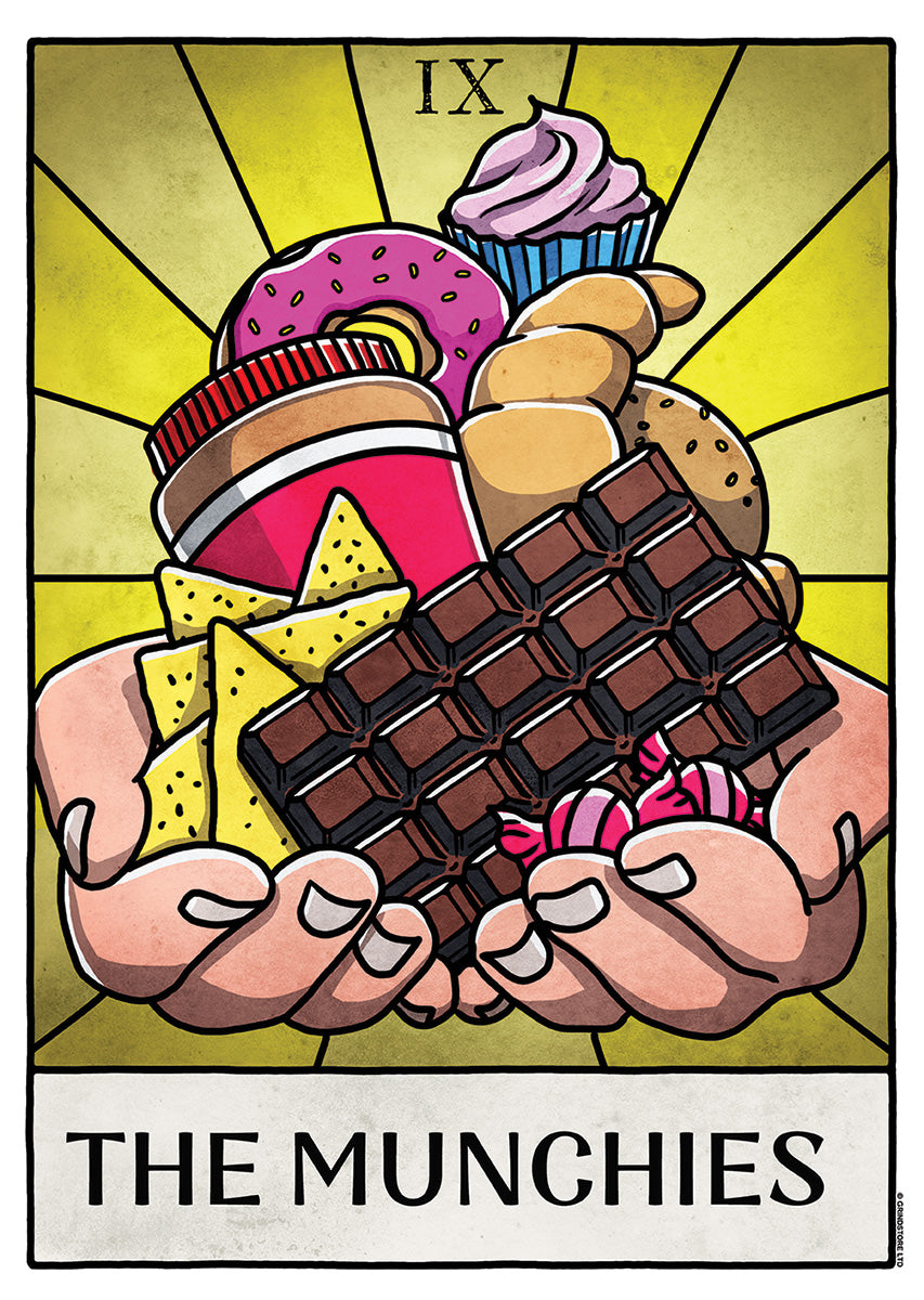 Deadly Tarot Life - The Munchies Mini Poster