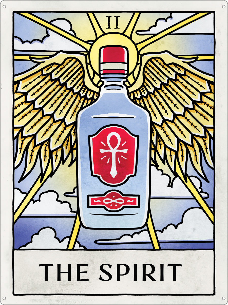 Deadly Tarot Life - The Spirit Tin Sign