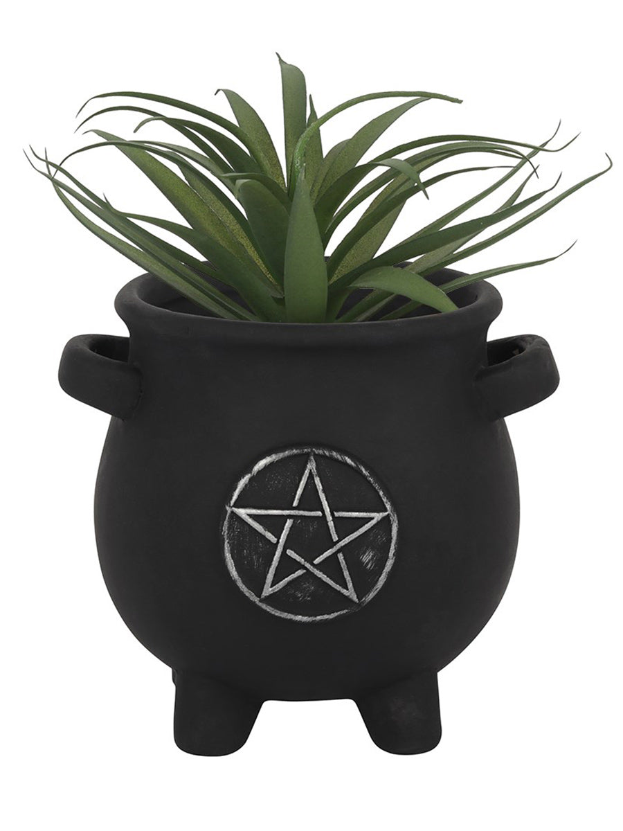 Pentagram Cauldron Plant Pot