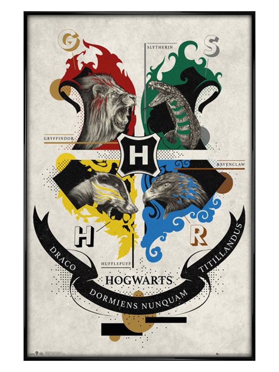 Harry Potter Animal Crest Maxi Poster