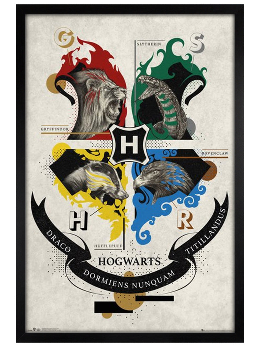 Harry Potter Animal Crest Maxi Poster