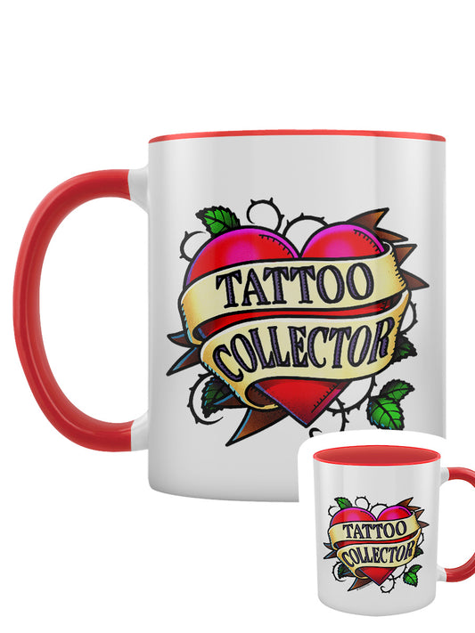 Tattoo Collector Red Inner 2-Tone Mug