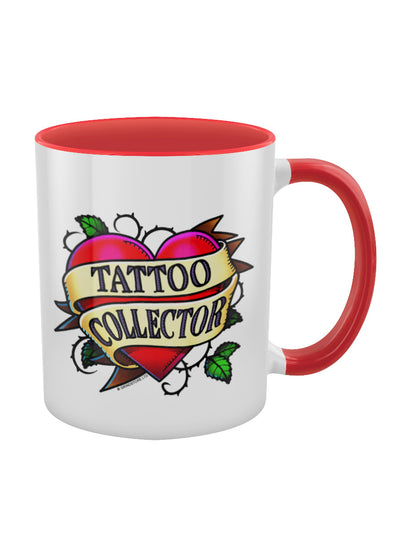 Tattoo Collector Red Inner 2-Tone Mug