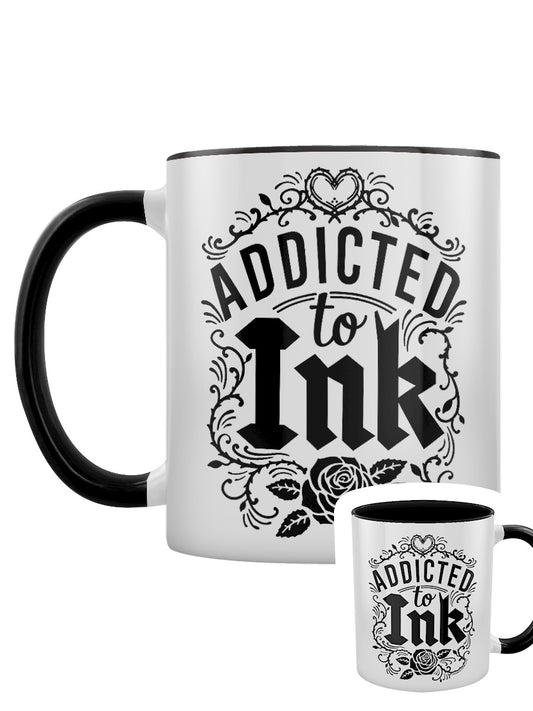 Addicted To Ink Black Inner 2-Tone Mug