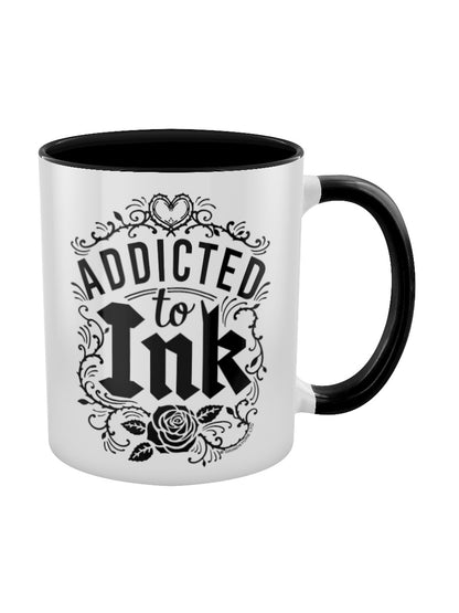 Addicted To Ink Black Inner 2-Tone Mug