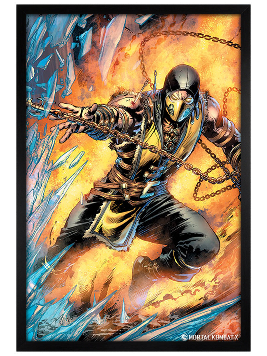 Mortal Kombat Scorpion Maxi Poster