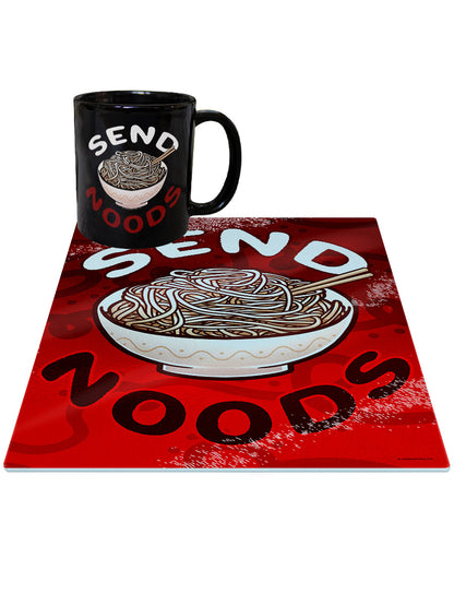 Send Noods Mug & Chopping Board Set