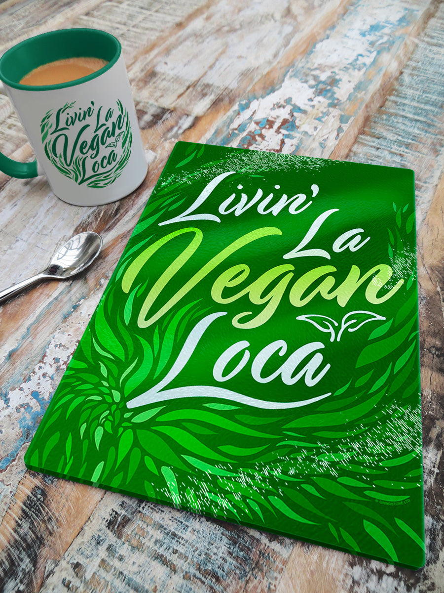 Livin' La Vegan Loca Mug & Chopping Board Set