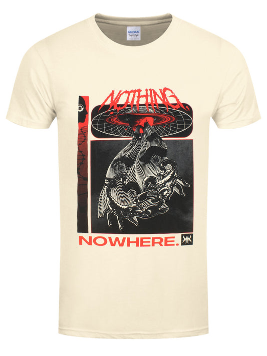 Nothing Nowhere Sci-Fi Scorpio Men's Ecru T-Shirt