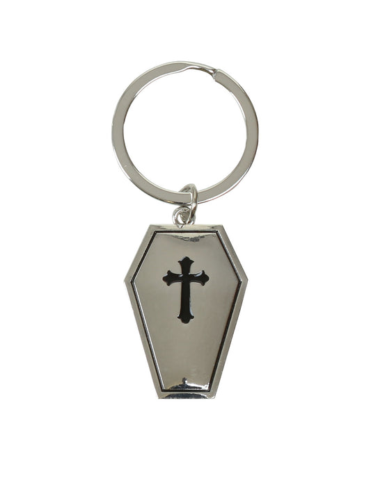 Black Magic Keyring - Coffin