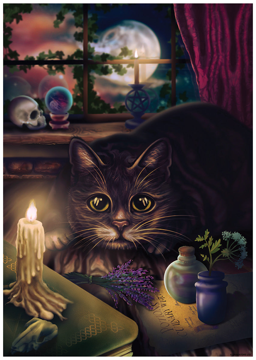 Feline Familiar Mini Poster