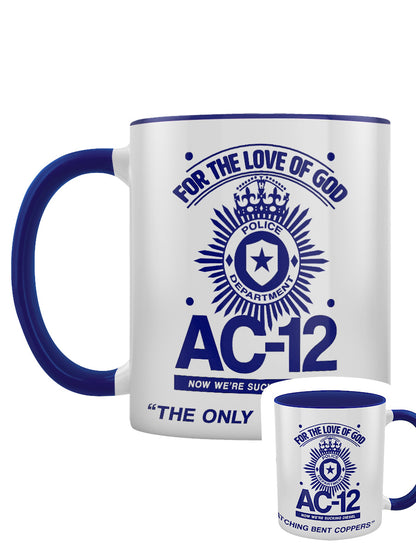 AC-12 Quotes Blue Inner 2-Tone Mug