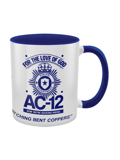 AC-12 Quotes Blue Inner 2-Tone Mug
