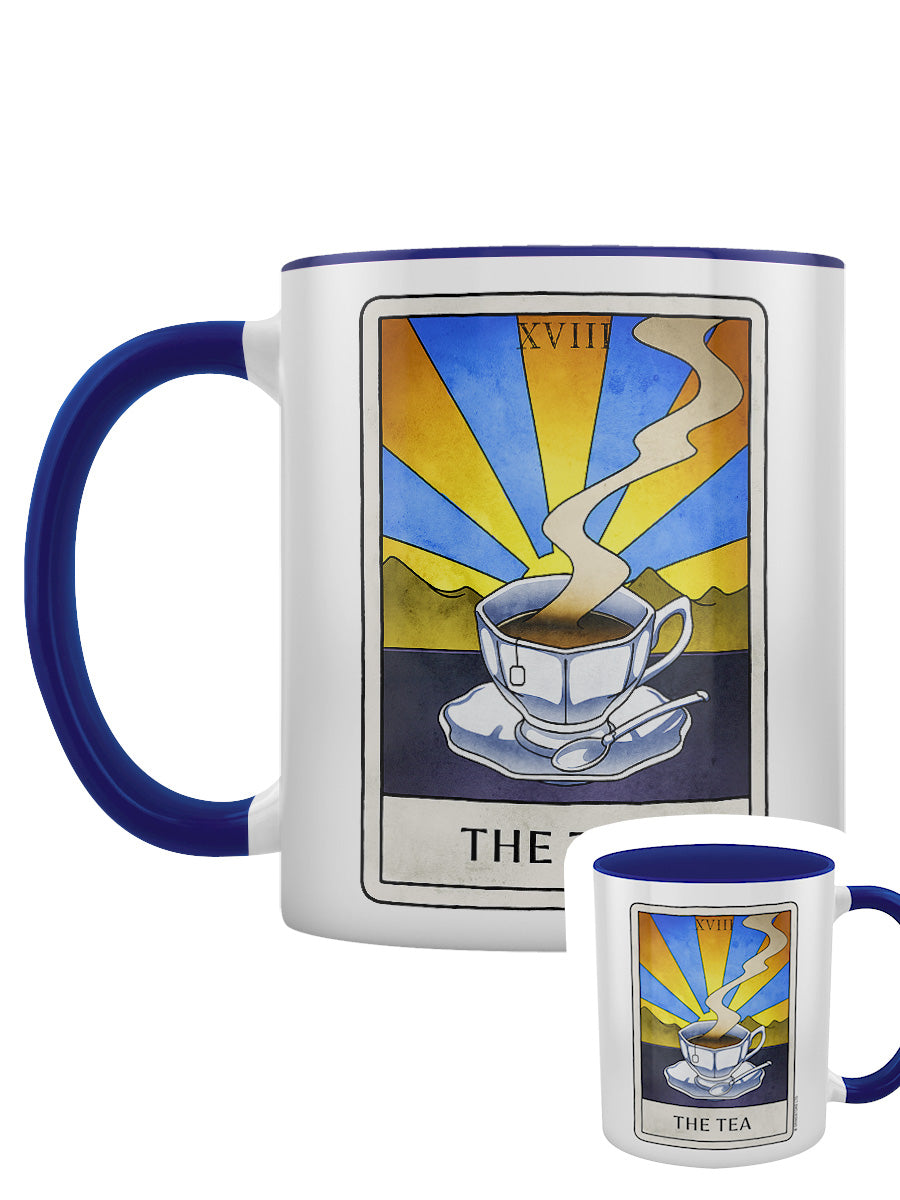 Deadly Tarot Life - The Tea Blue Inner 2-Tone Mug