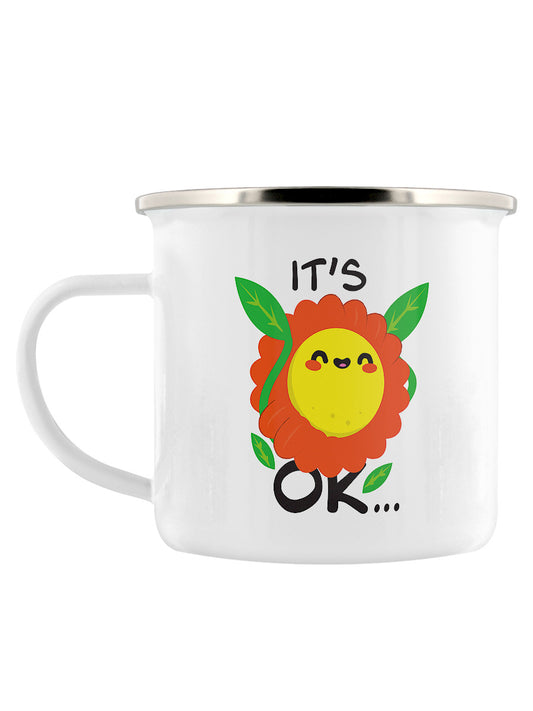 It's Ok To Not Be Ok Enamel Mug