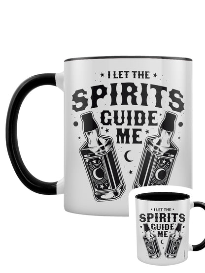 Let The Spirits Guide Me Black Inner 2-Tone Mug