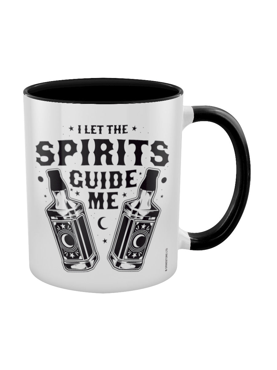 Let The Spirits Guide Me Black Inner 2-Tone Mug