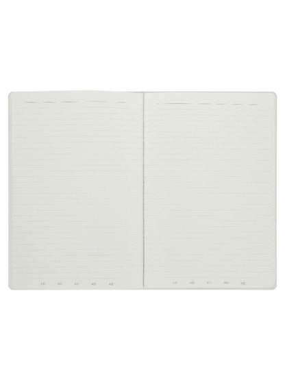 V.I. Pets David Meowie A5 Cream Notebook