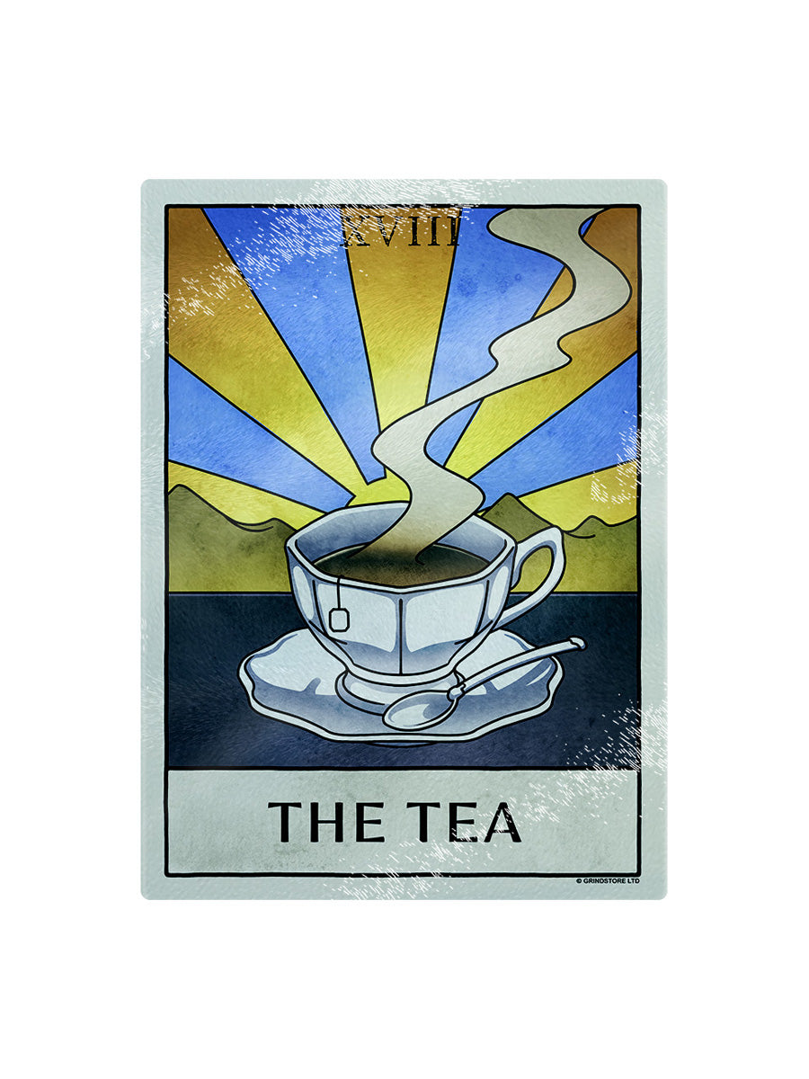 Deadly Tarot Life The Tea Small Rectangular Chopping Board