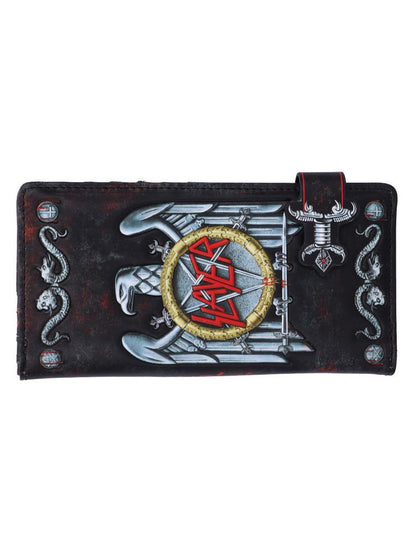 Slayer Eagle Logo Embossed Purse Wallet