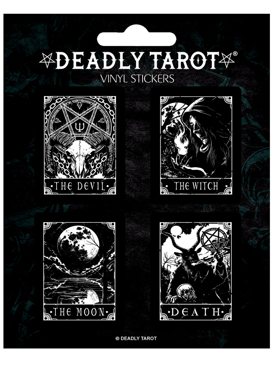 Deadly Tarot Vinyl Sticker Set