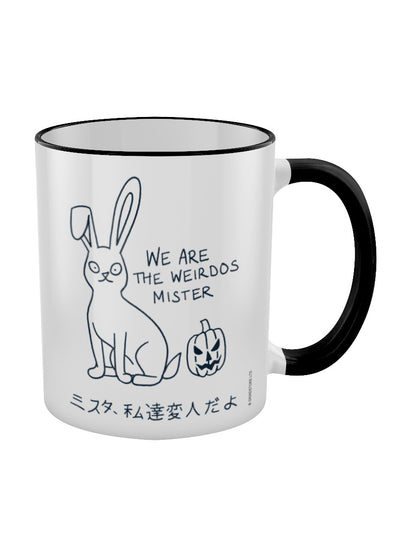Kawaii Bunny We Are The Weirdos Mister Black Inner 2-Tone Mug