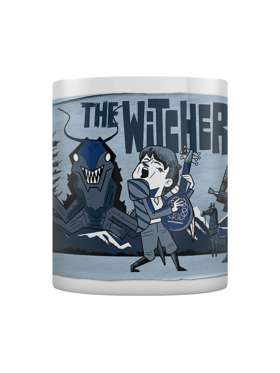 The Witcher Illustrated Adventure Coffee Mug