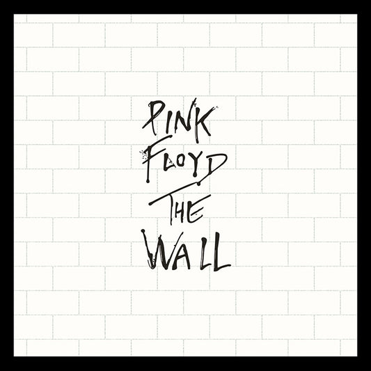 Pink Floyd The Wall Album 12" Album Cover Framed Print