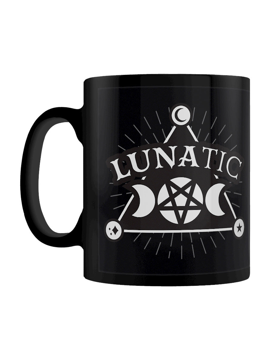 Lunatic Black Mug