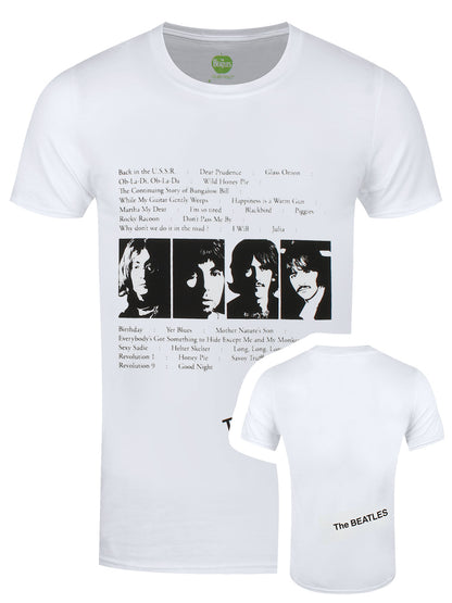 The Beatles White Album Men's White T-Shirt