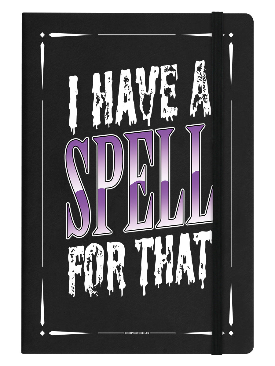 I Have A Spell For That Black A5 Hard Cover Notebook