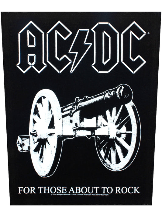AC/DC For Those About To Rock Backpatch
