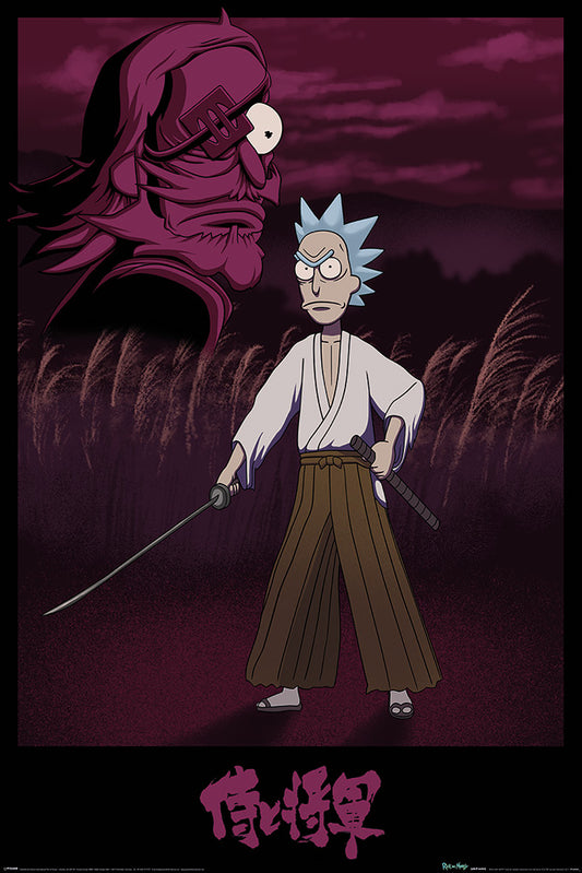 Rick and Morty (Samurai Rick) Maxi Poster