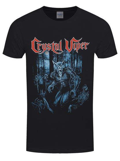 Crystal Viper Wolf & The Witch Men's Black T-Shirt