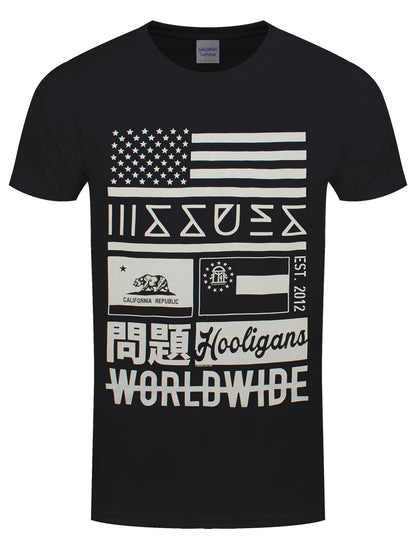 Issues Worldwide Men's Black T-Shirt