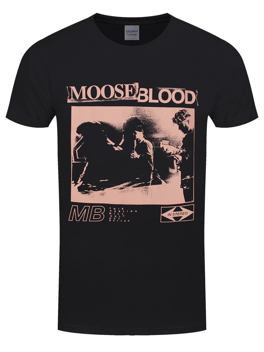 Moose Blood This Feeling Men's Black T-Shirt