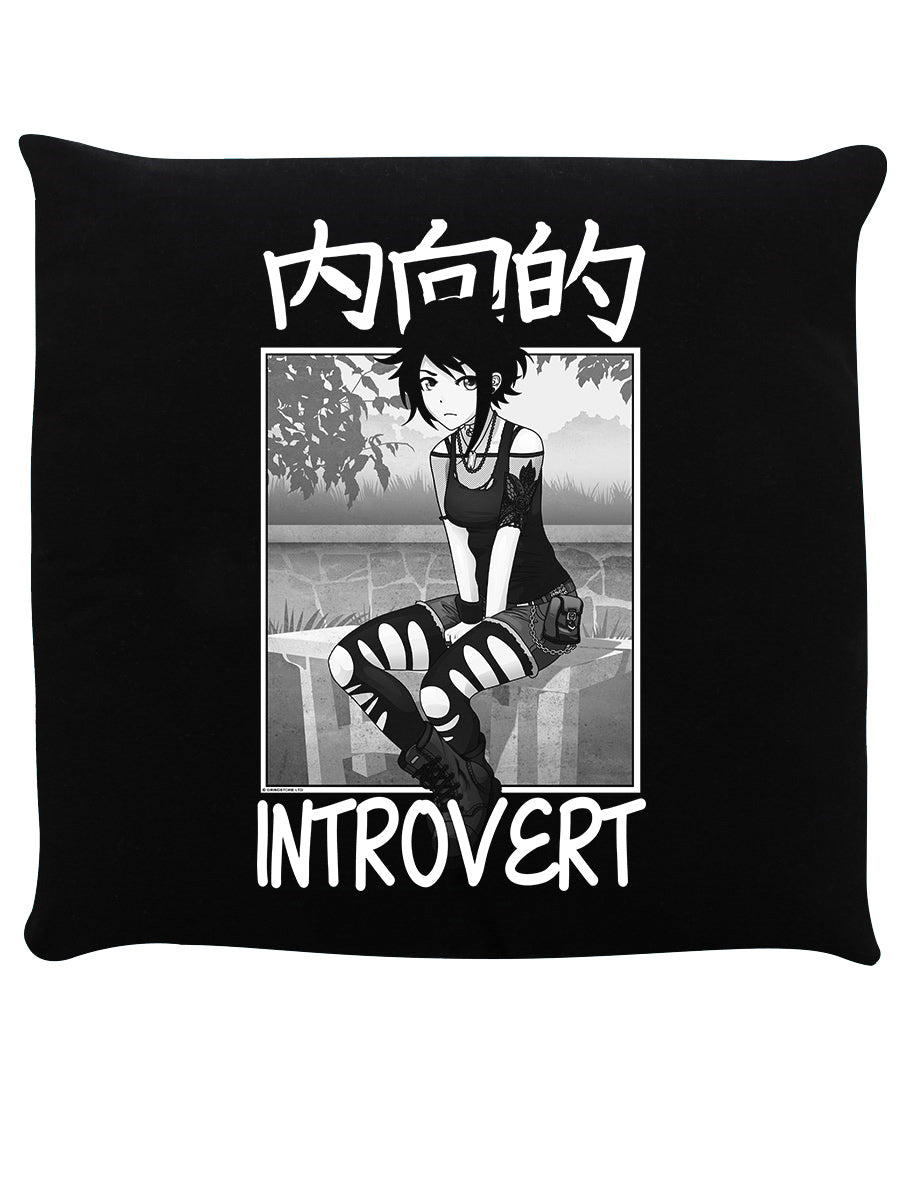 Tokyo Spirit Introvert Black Cushion