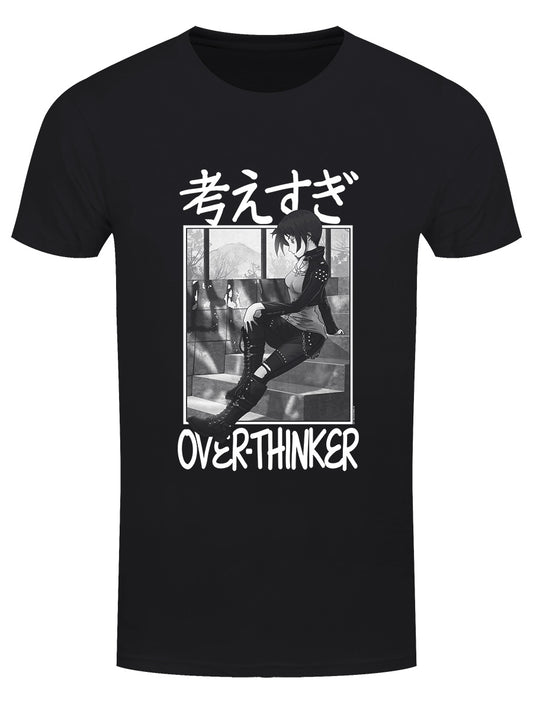Tokyo Spirit Over-thinker Men's Black T-Shirt