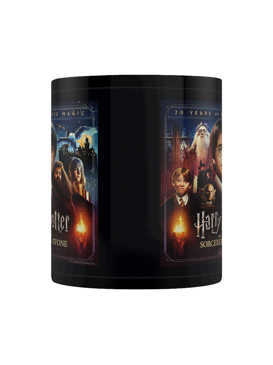 Harry Potter (20 Years Of Movie Magic) Black Coffee Mug